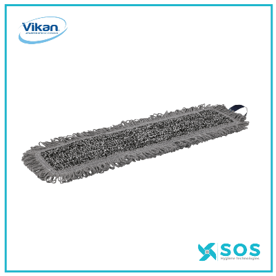 Vikan 548240 Wet Scrub Mop, Hook & loop, 40 cm