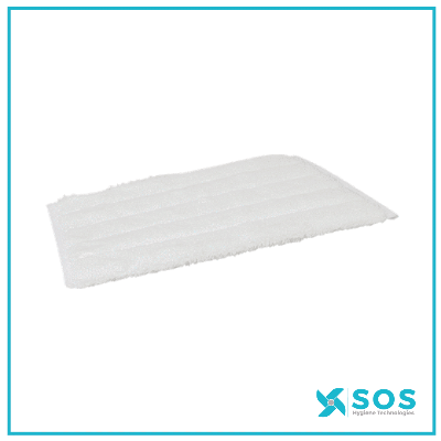 Vikan - 549025 - Board &amp; Table Mop, Hook &amp; Loop, 25cm, White