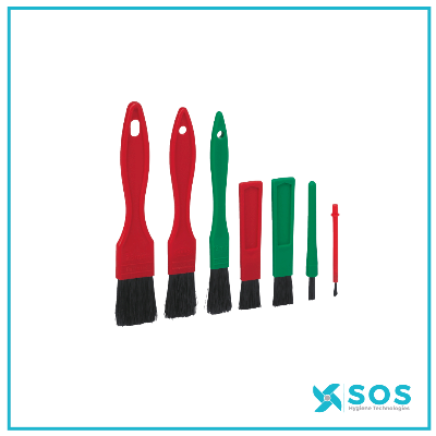 VIKAN - 556052 - Set of Detail Brushes, 7 pcs., 140mm, Soft