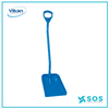 Vikan 56013 Ergonomic shovel, 380 x 340 x 90 mm, 1310 mm