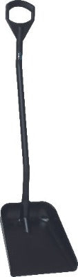 Vikan 56013 Ergonomic shovel, 380 x 340 x 90 mm, 1310 mm Black