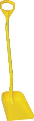 Vikan 56113 Ergonomic shovel, 340 x 270 x 75 mm, 1280 mm Yellow