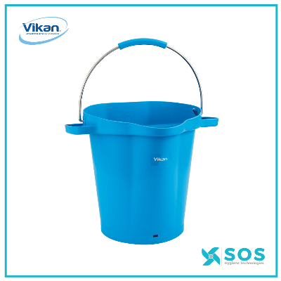 Couvercle Pour Seau 20L Vikan - Bleu - Protection Et Empilage - 10