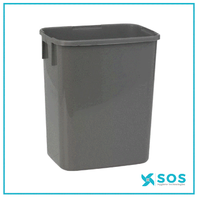 Vikan - 581618 - Cloth/Accessory Box, 12L Grey