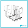Vikan - 582410 - Wire Storage Basket, Grey