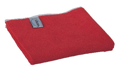 691144 Vikan Basic microfibre cloth, 40 x 40 cm, Red