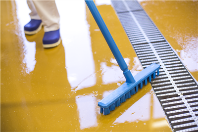 Vikan - 7064 - UST Deck Scrub, 400mm, Hard