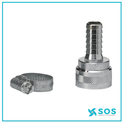 Vikan - 1701 - Hose Coupling, Nito Click, Gardena, Hozelock, 1/2"(C)