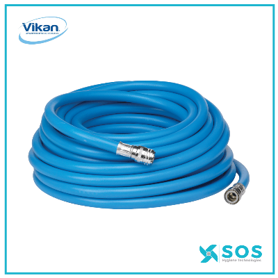 Vikan 93373 Hot Water Hose, 1/2"(Q), 20000 mm