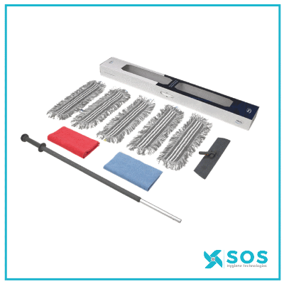 Vikan - 990101 - Starter Kit Microfibre, Grey