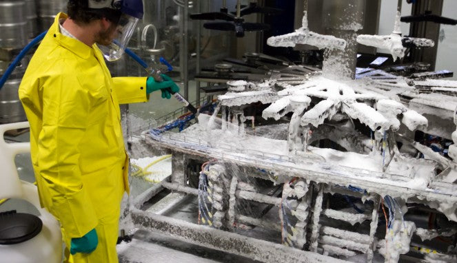 DEMA FOAMING ACTION SHOT 1 FOOD FACTORY